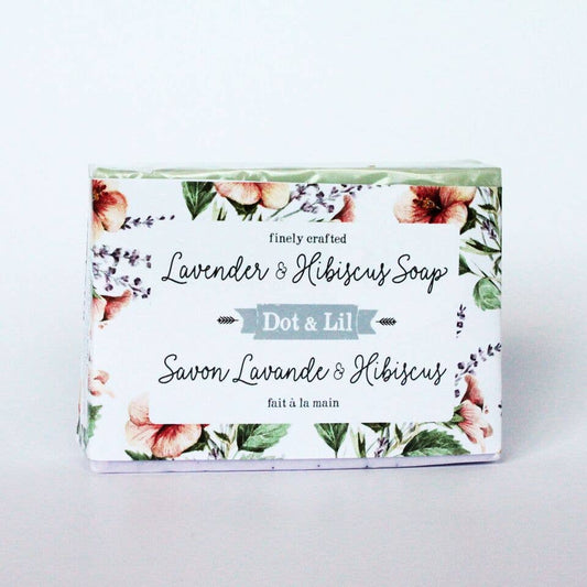 Lavender & Hibiscus Soap - Dot and Lil