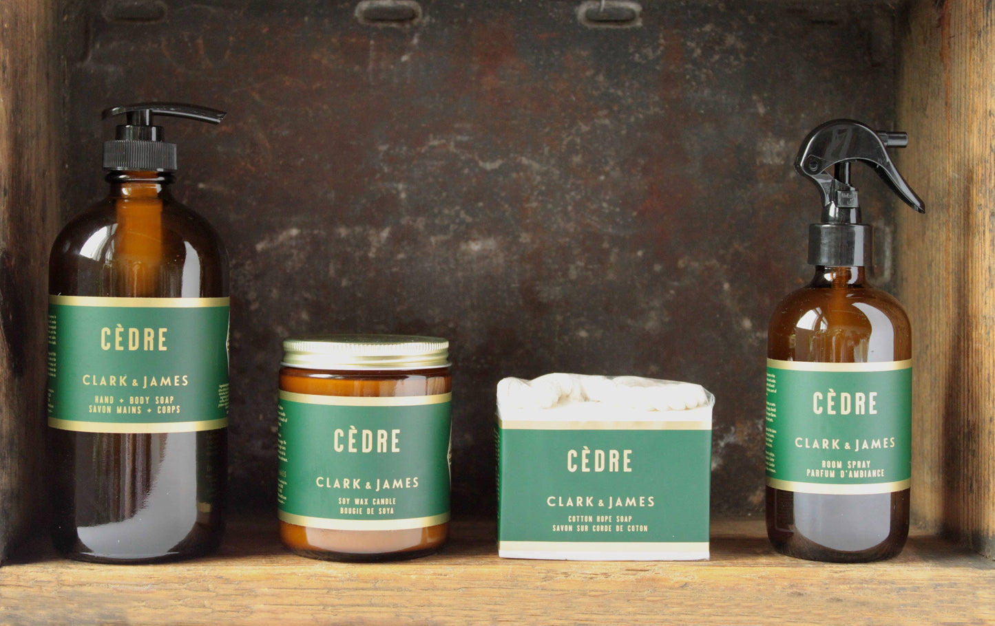 Cèdre Cotton Rope Soap - Clark & James Collection
