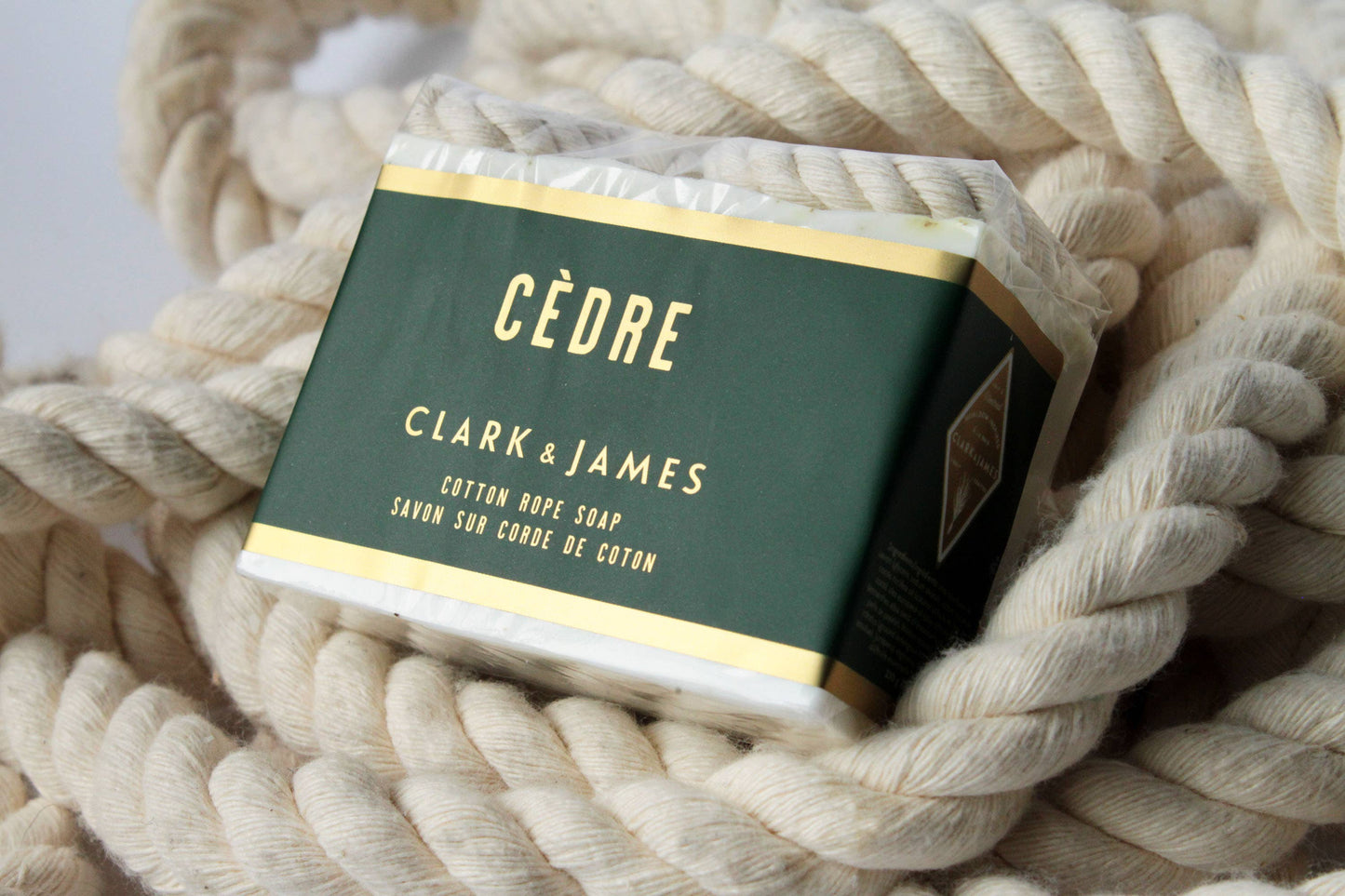 Cèdre Cotton Rope Soap - Clark & James Collection