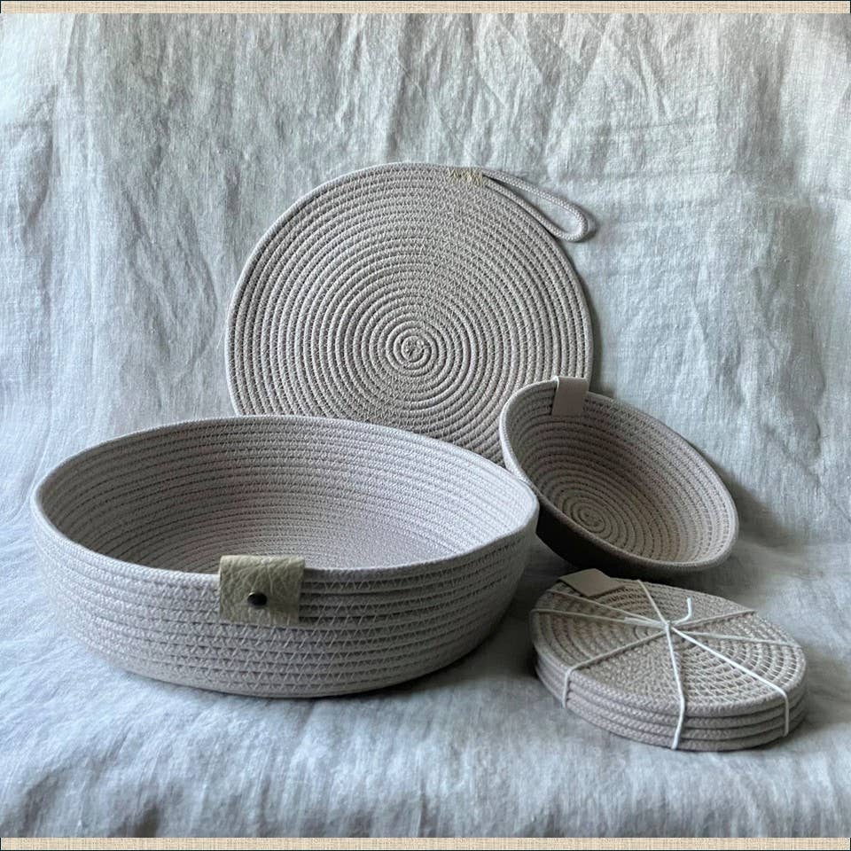 Linen Rope Home Decor Gift Set