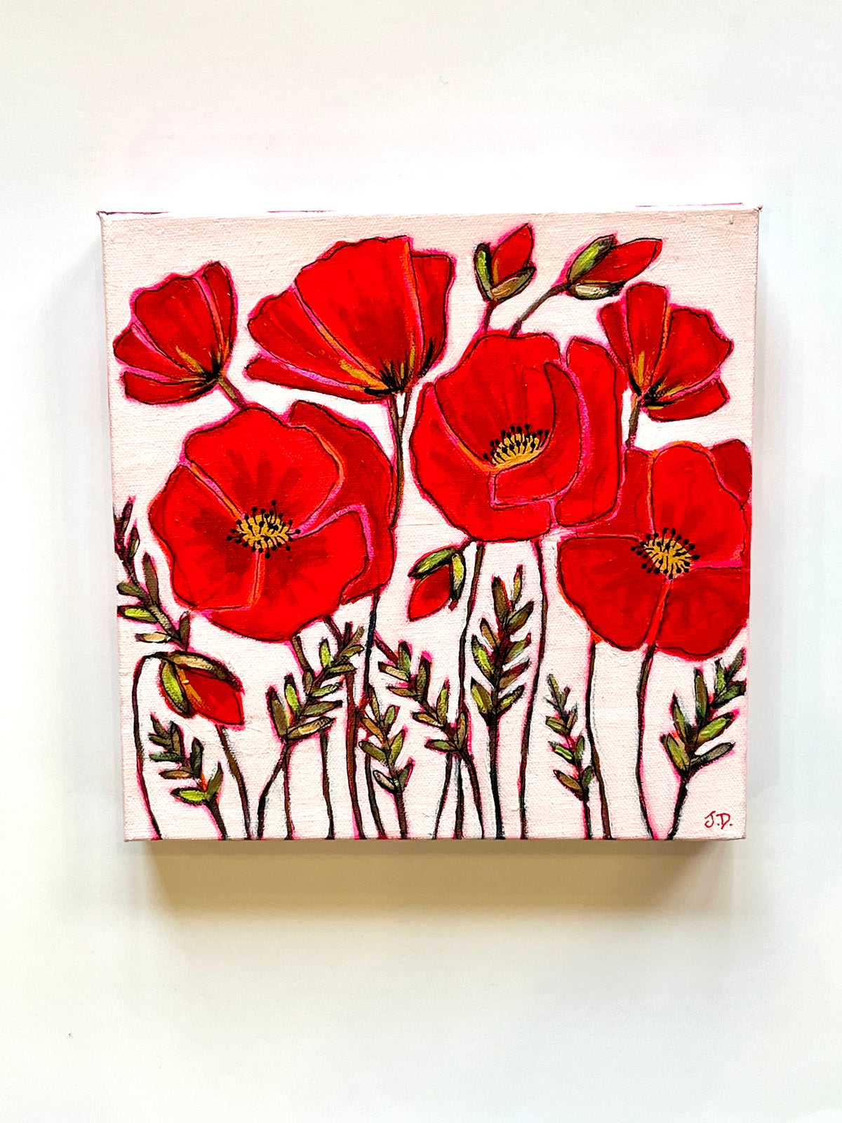 Always Remembered - Acrylic Art Collection by Jasmine Dhillon