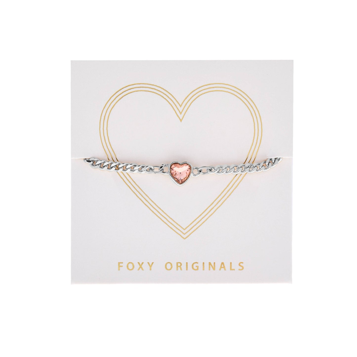 Freya Rose Heart Collection in Gold or Silver Plated Jewelry | Valentine's Gifts