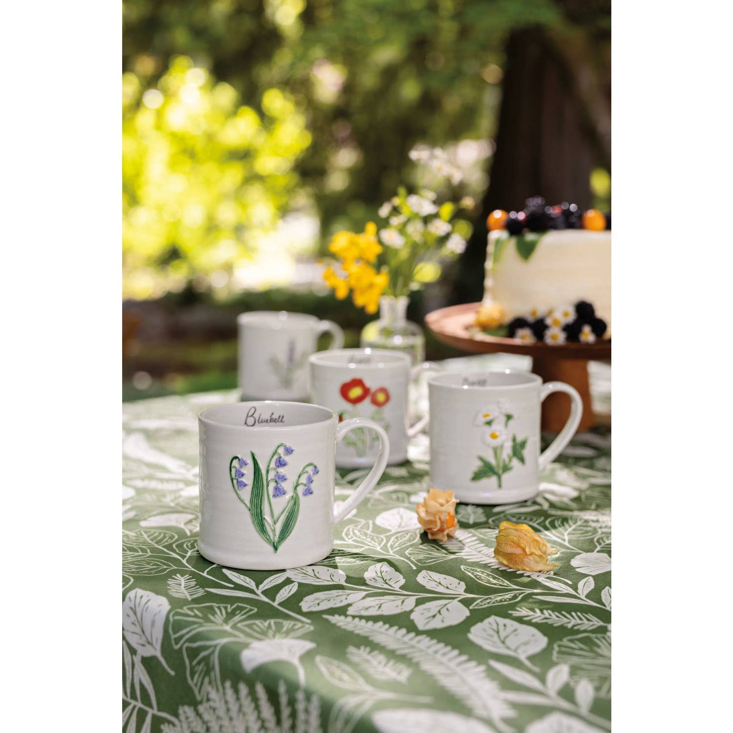 Poppy Embossed Mug