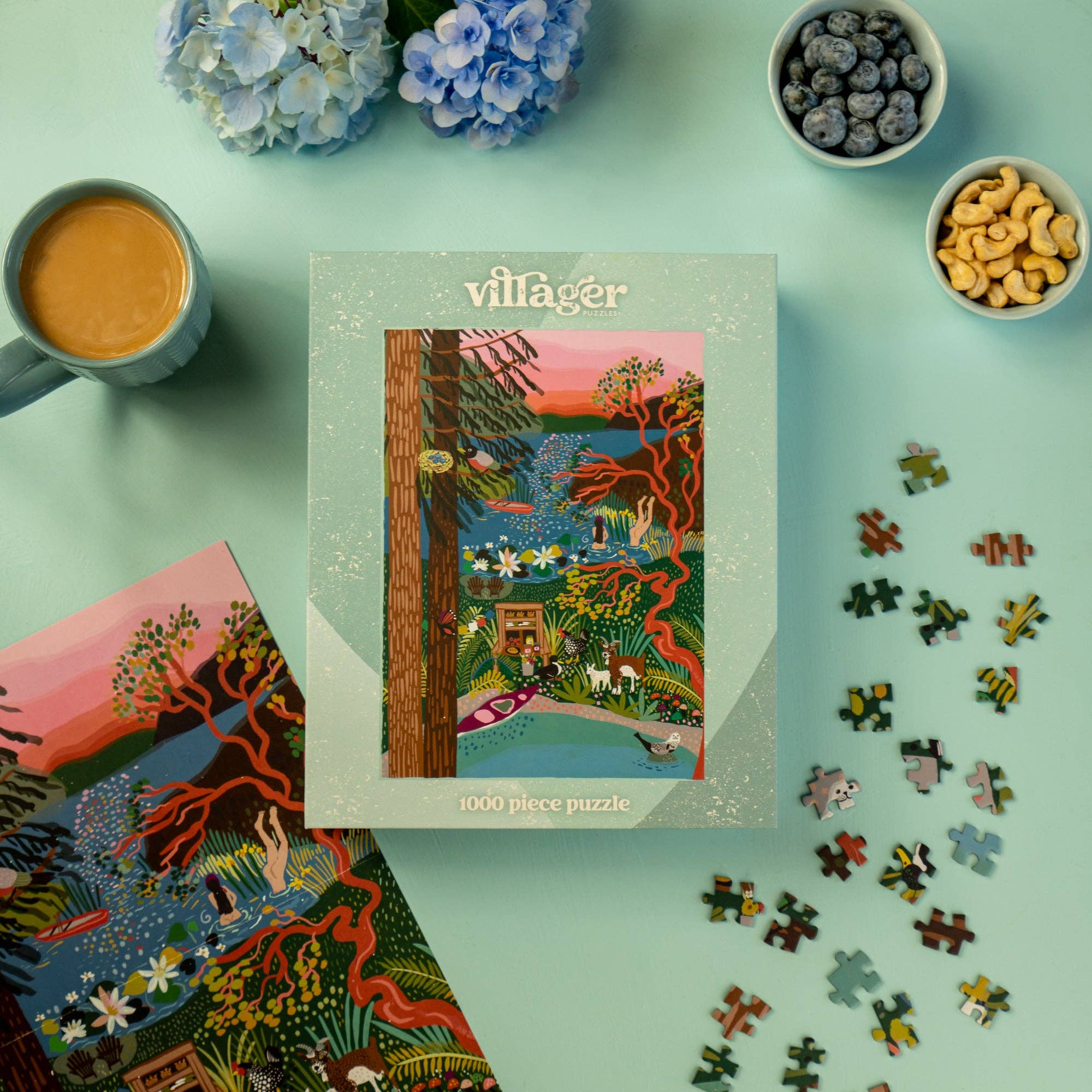 Salt Spring Island 1000-Piece Puzzle | Designed in BC Canada – Mint ...