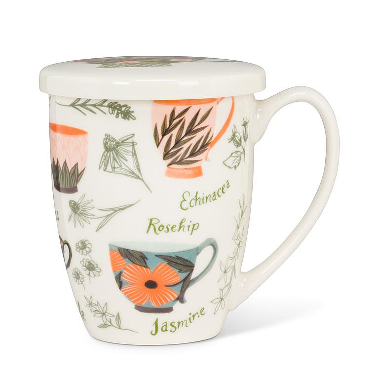 Tea Garden Mug and Strainer - Abbott Collection