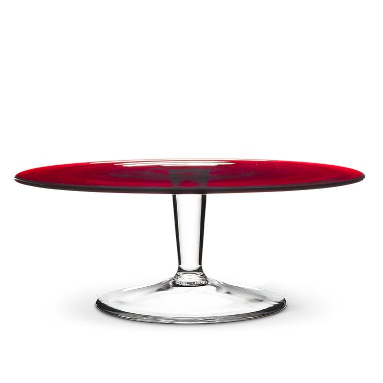 Glass Pedestal Cake Stand