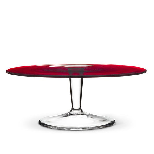 Glass Pedestal Cake Stand