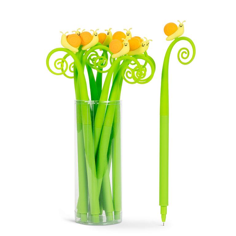 Snail on Curly Steam Pen