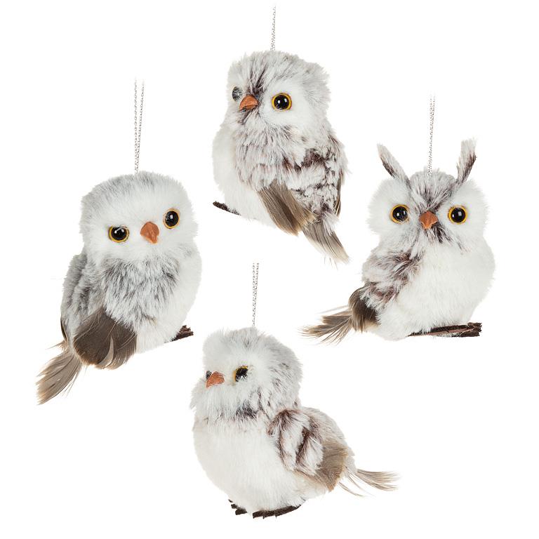 Owl Ornament 3"