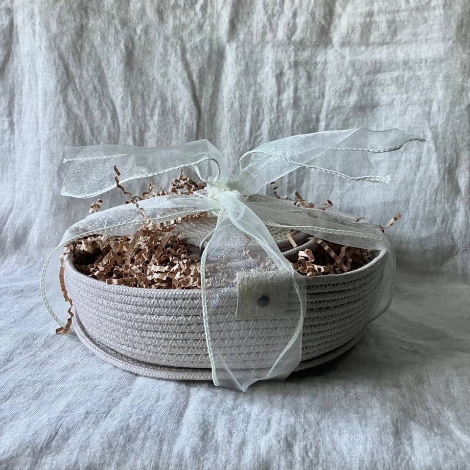 Linen Rope Home Decor Gift Set