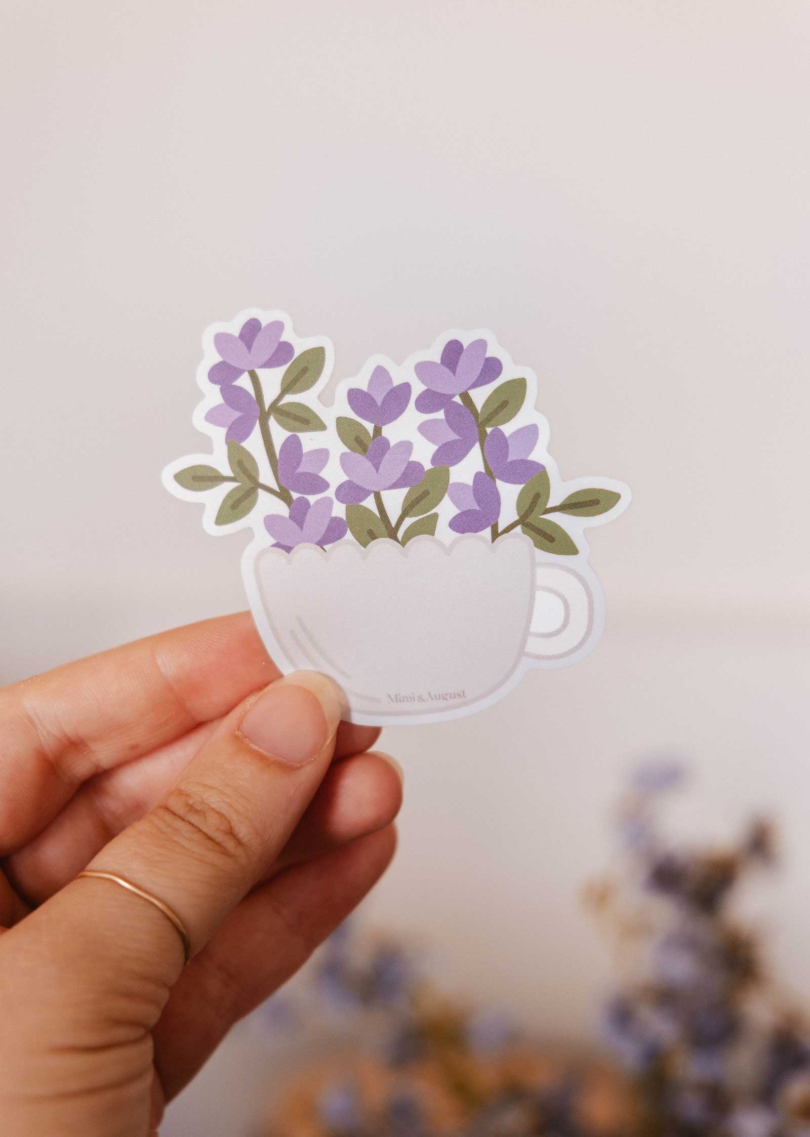 Bloom Cup - Vinyl Sticker – Mint & Honey Gifts