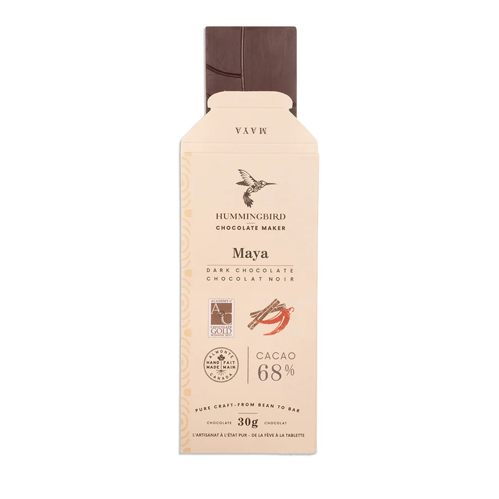Hummingbird Chocolate 30g Bars