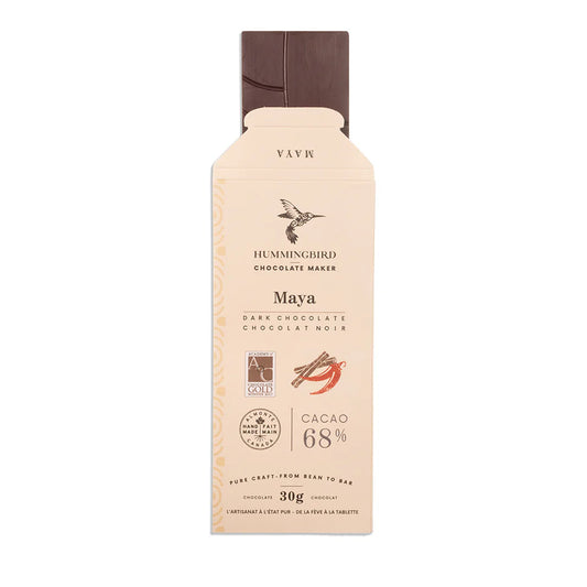 Hummingbird Chocolate 30g Bars