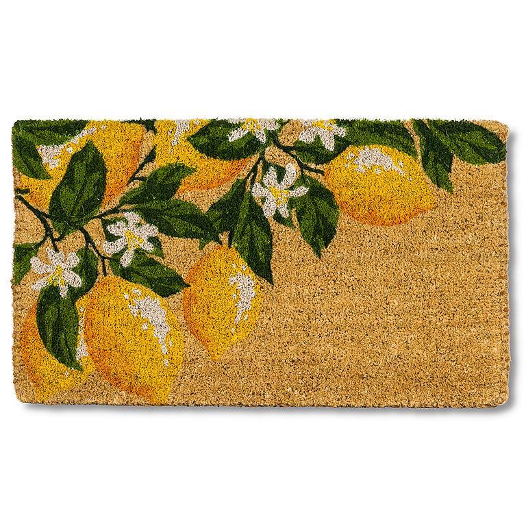 Lemon Branch Doormat - Abbott Collection