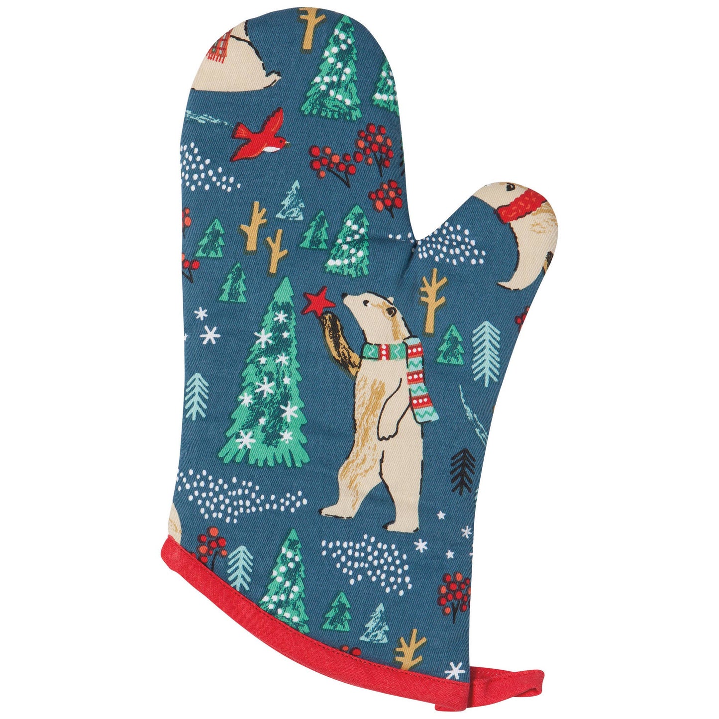 Winter Wilderland Oven Mitts Set of 2