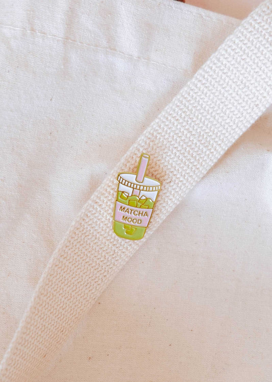 Matcha Mood Enamel Pin