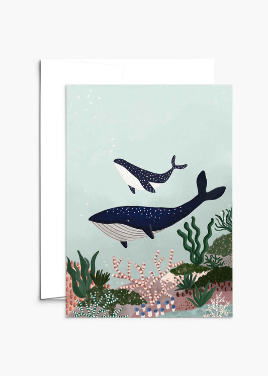 Whales - Mother and Baby