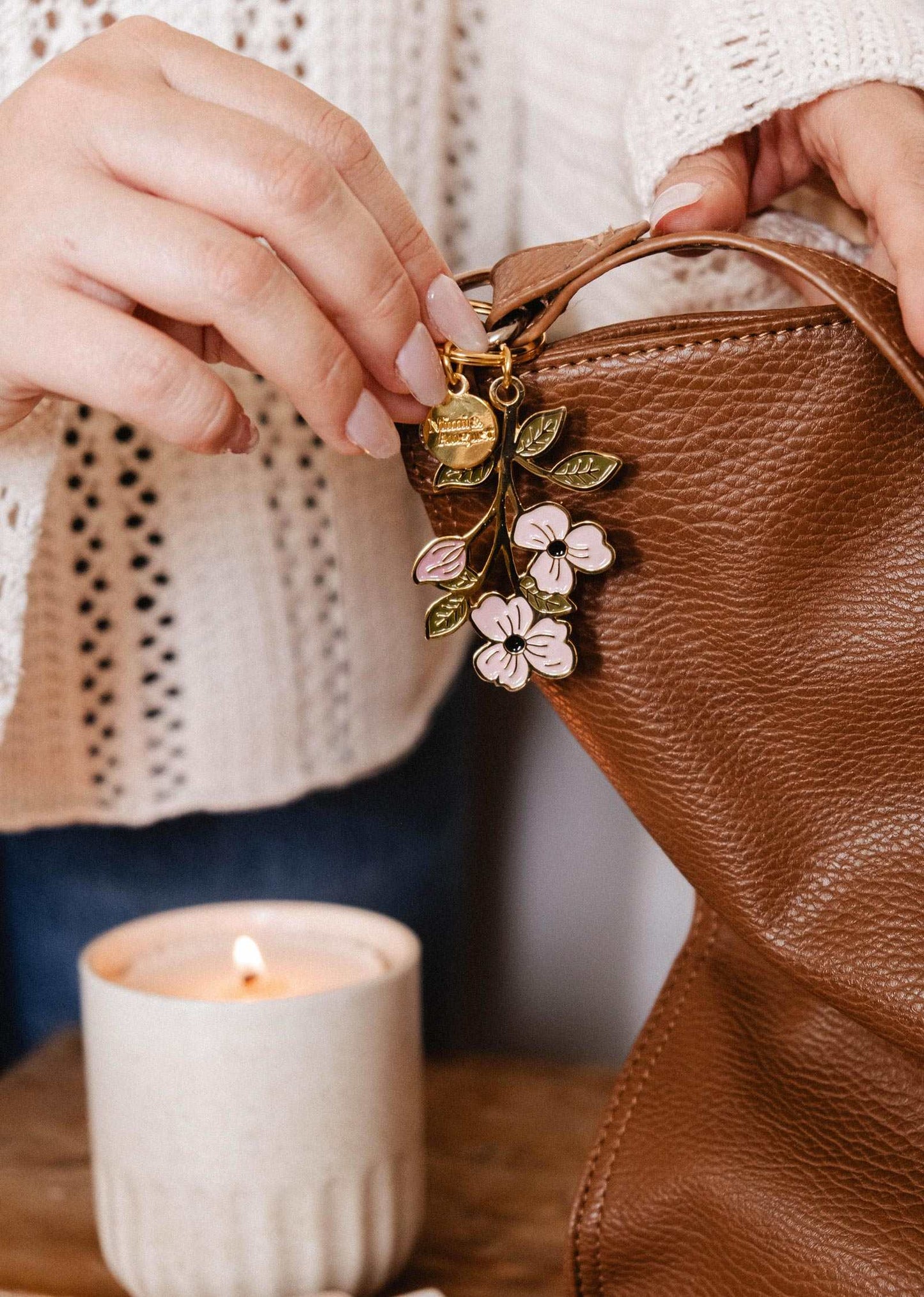 Blossom Branch Keychain
