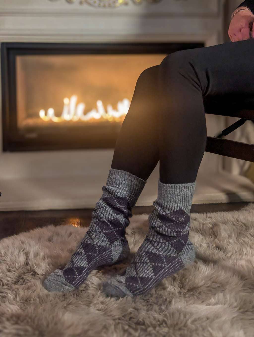 Nordic Socks Soft COZY™  Warm (Vagn - Violet)  - Unisex