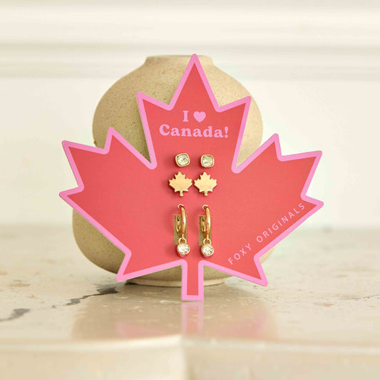 NEW! Maple Leaf Mix & Match Earrings