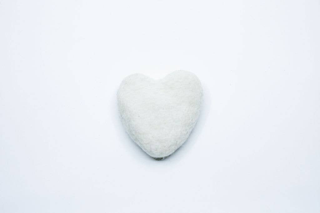 Handmade Felt Hearts - Colored