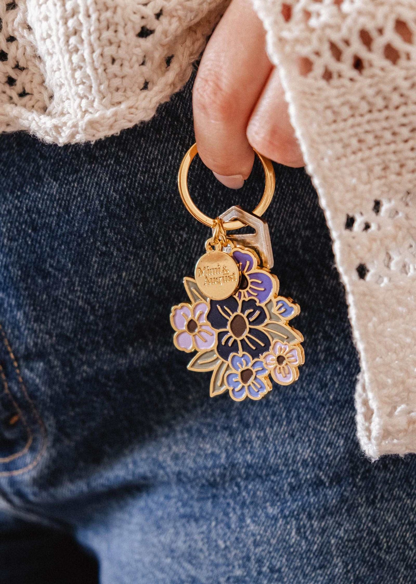 Floral Bouquet Keychain