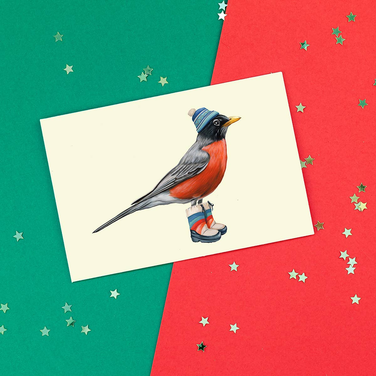 American Robin Greeting Card