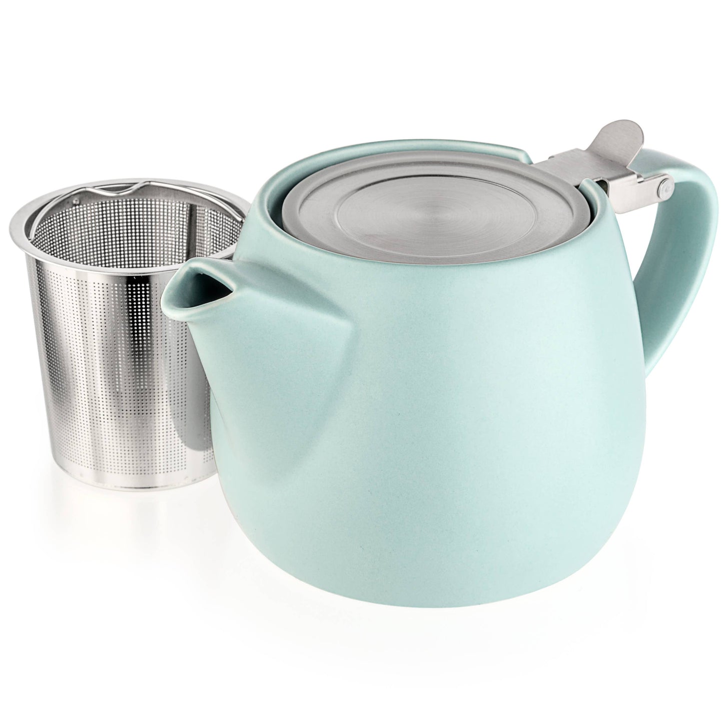 Pluto Porcelain Teapot with Metal Infuser 18.2oz