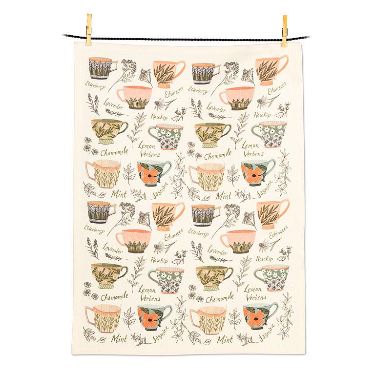 Tea Garden Tea Towel - Abbott Collection