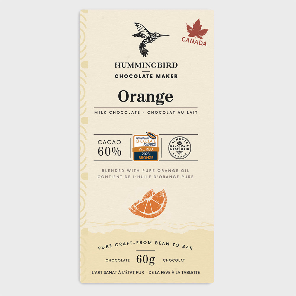 Hummingbird Chocolate 60g Bars