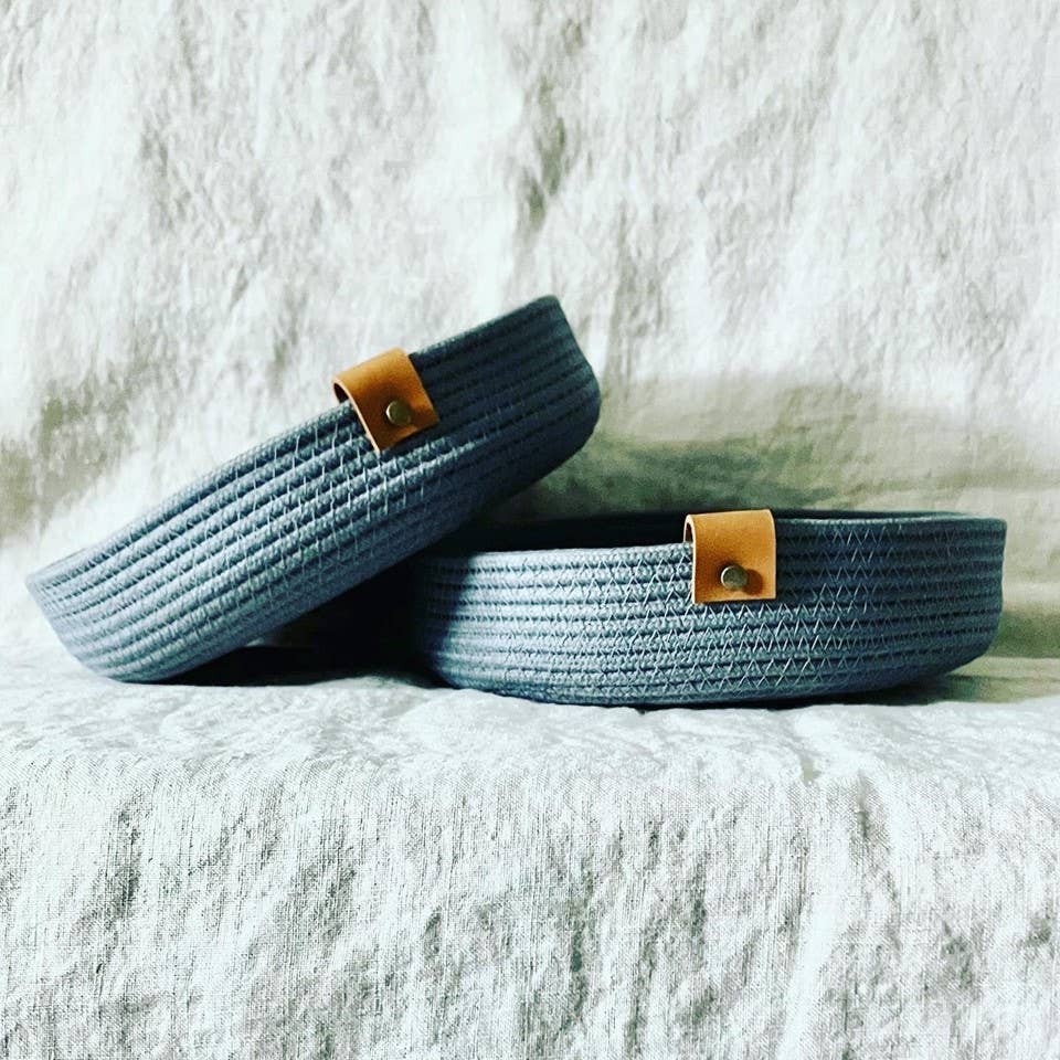 Grey Rope Home Decor Gift Set