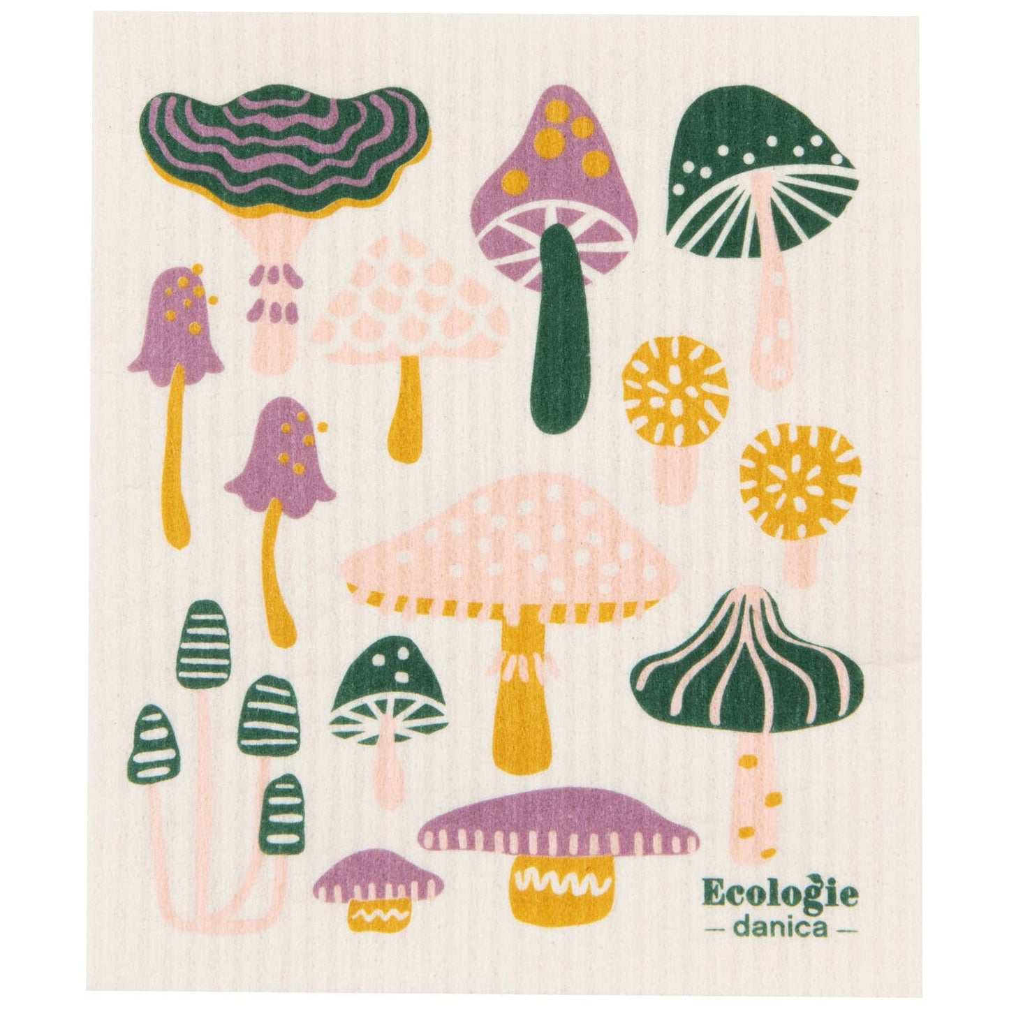 Ecologie Mushroom Gems Swedish Dishcloth