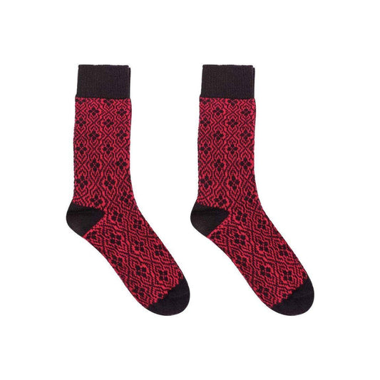 Nordic Socks Merino Wool in PERFORM™ (Ulf - Cherry) - Unisex