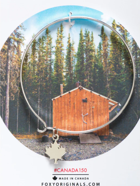 I Love Canada Collection - Silver Plated Maple Leaf Jewellery