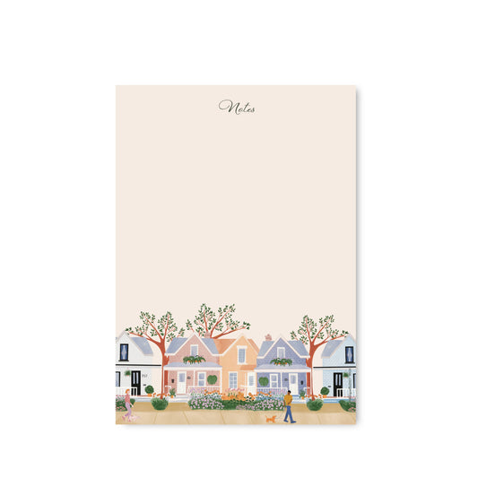 Notepad - Flowering houses