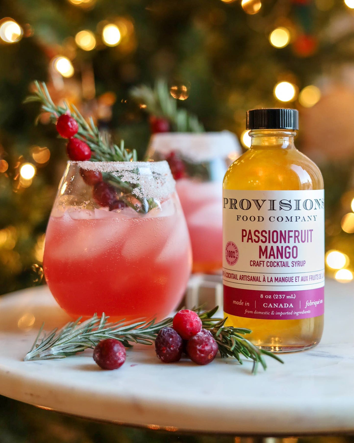 Passionfruit Mango Craft Cocktail Syrup