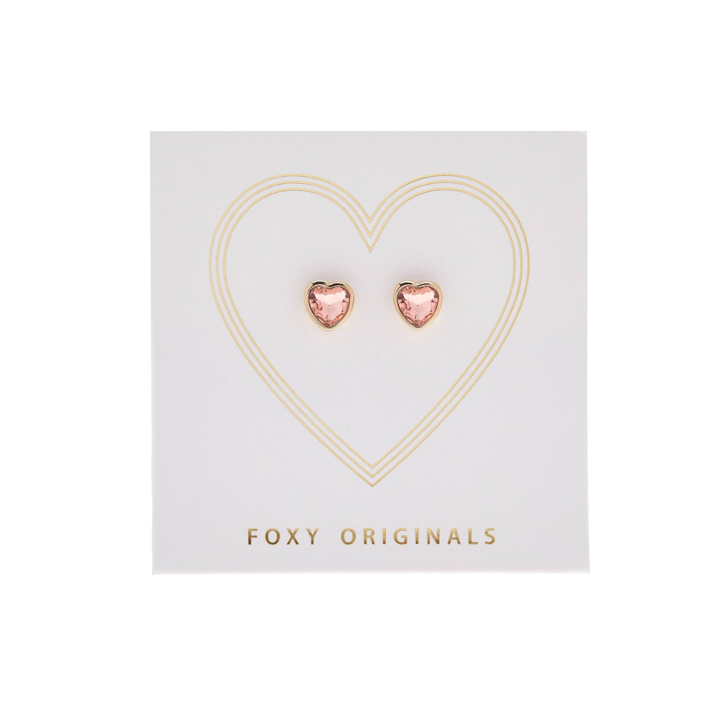 Freya Rose Heart Collection in Gold or Silver Plated Jewelry | Valentine's Gifts