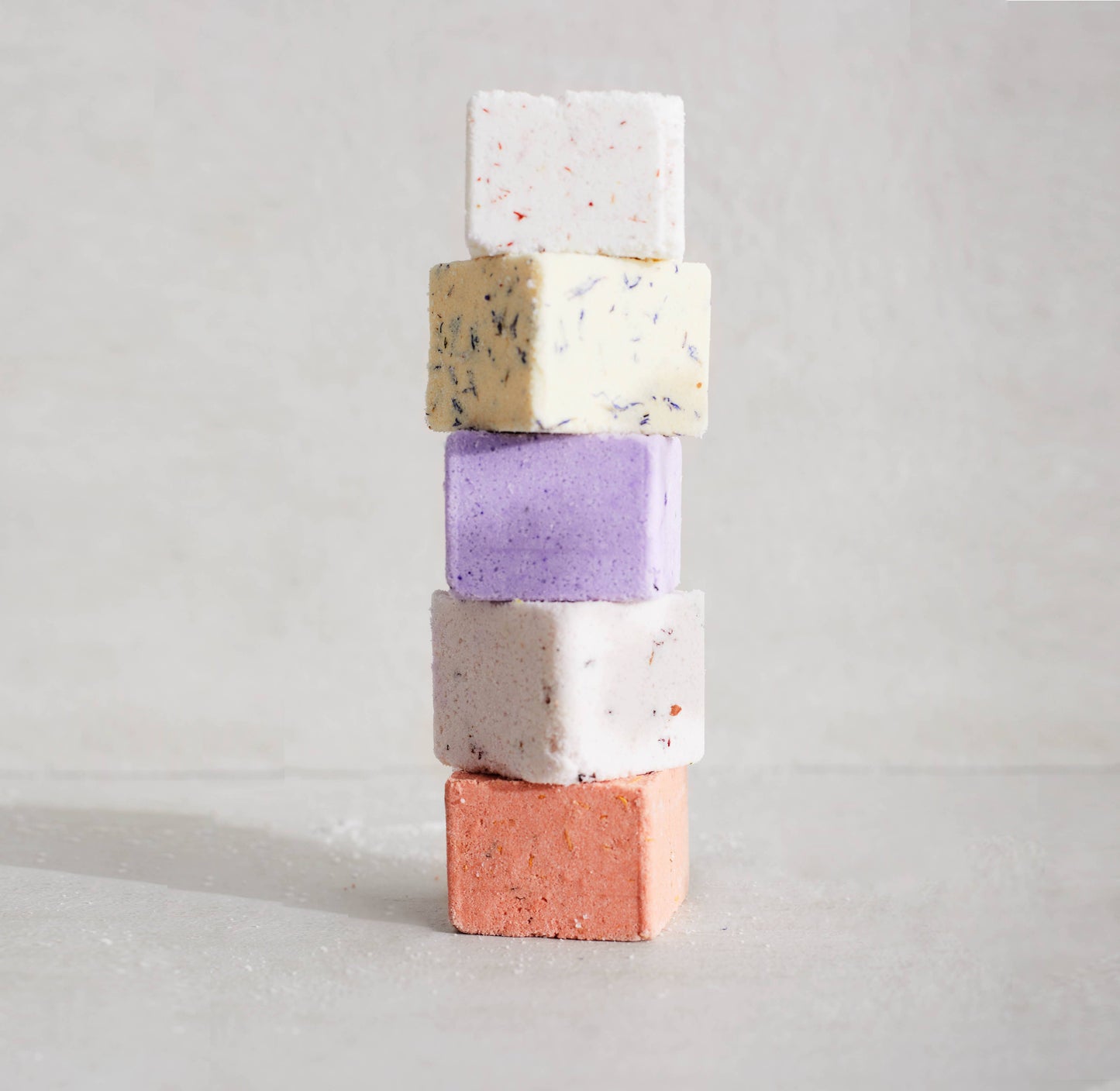 Lavender & Hibiscus Sparkling Milk Bath Cube - Dot and Lil