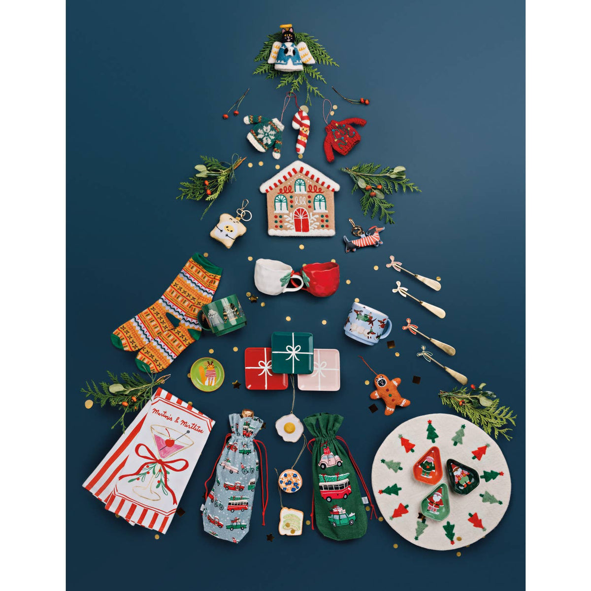 Jubilee Merry Knitmas Felt Sweater Christmas Ornaments