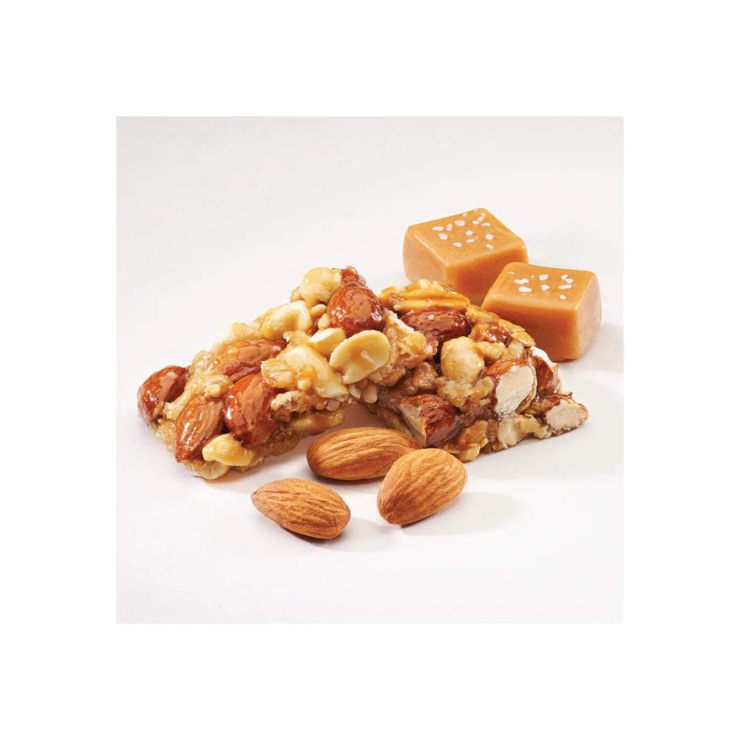 Almond Salted Caramel Snack Bars