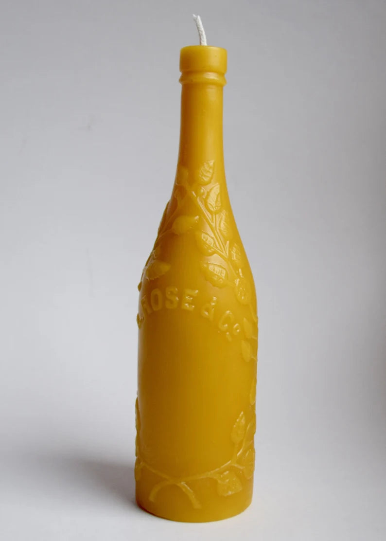 Antique Bottle Candle - The Wax Studio