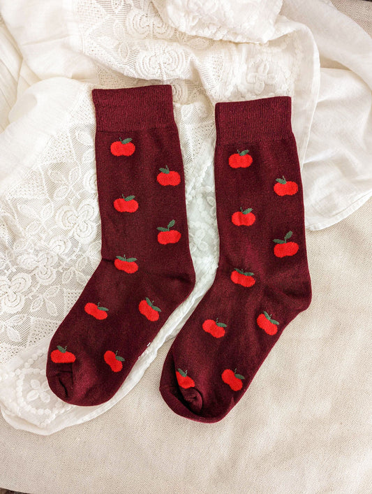 Apple Socks - Mimi and August