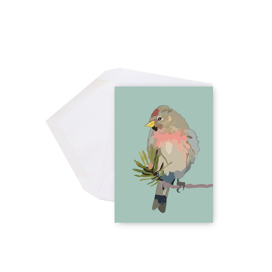 Bird Mini Greeting Card - Lili Graffiti