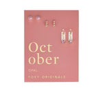 October Birthstone Necklace or Earrings Birthday Anniversaries Holiday Gifts