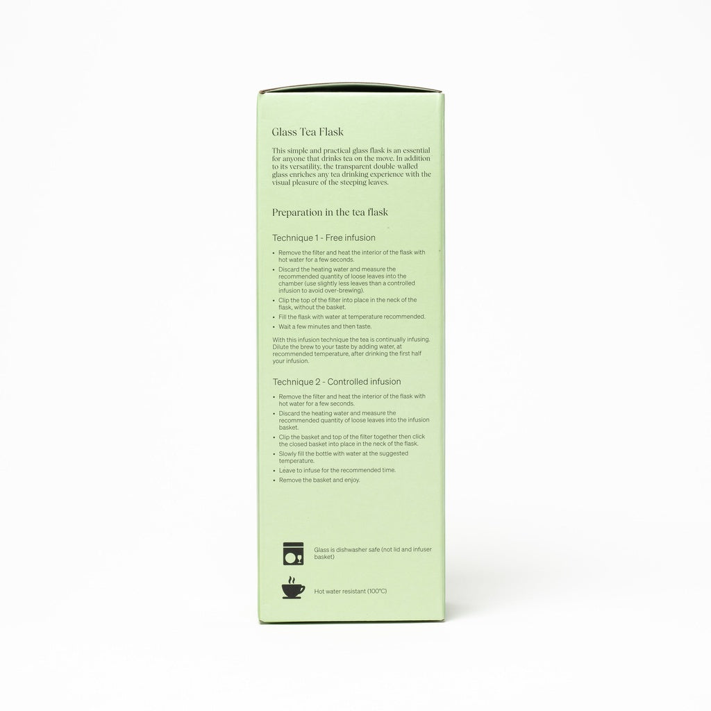 Voyage Glass Tea Flask with Infuser