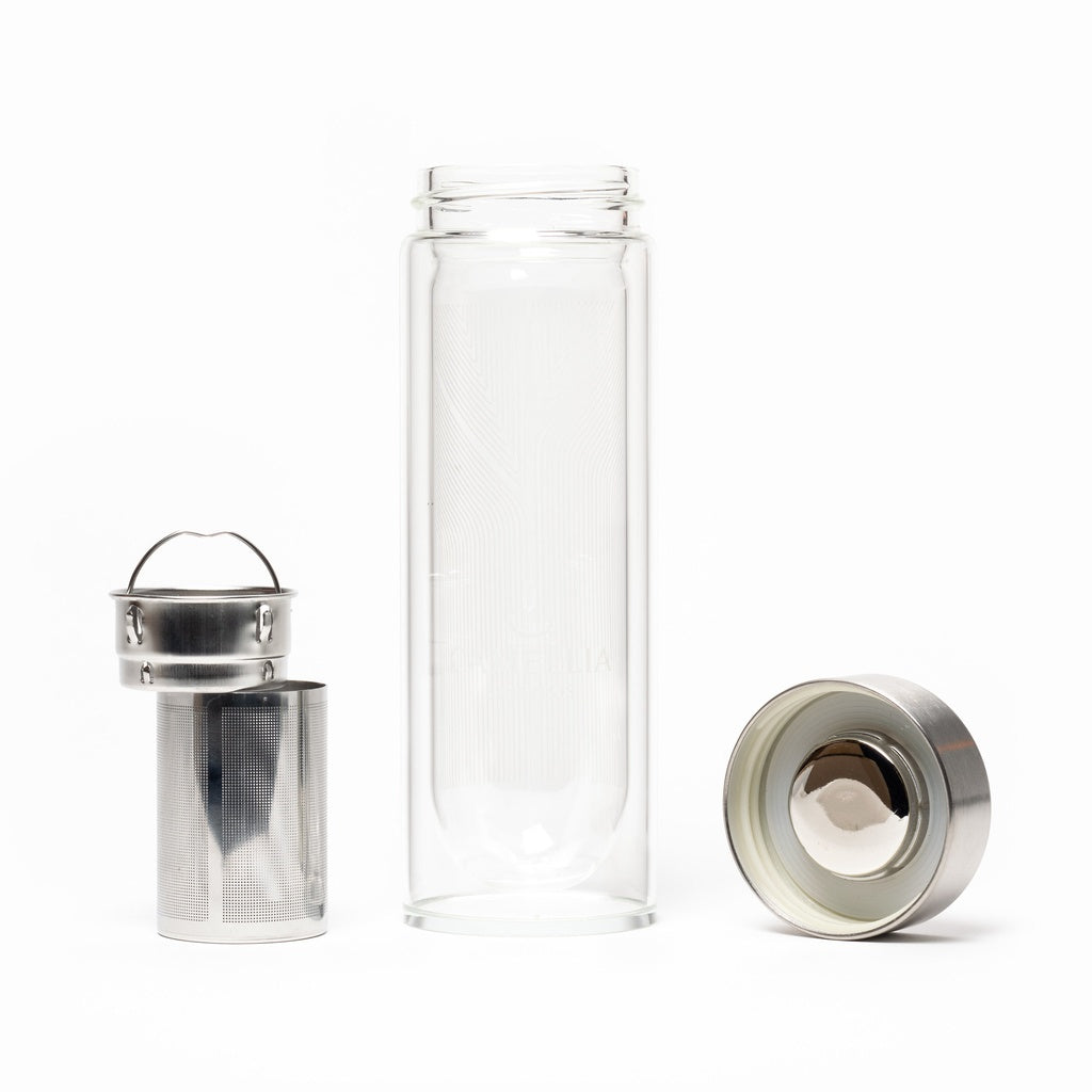 Voyage Glass Tea Flask with Infuser