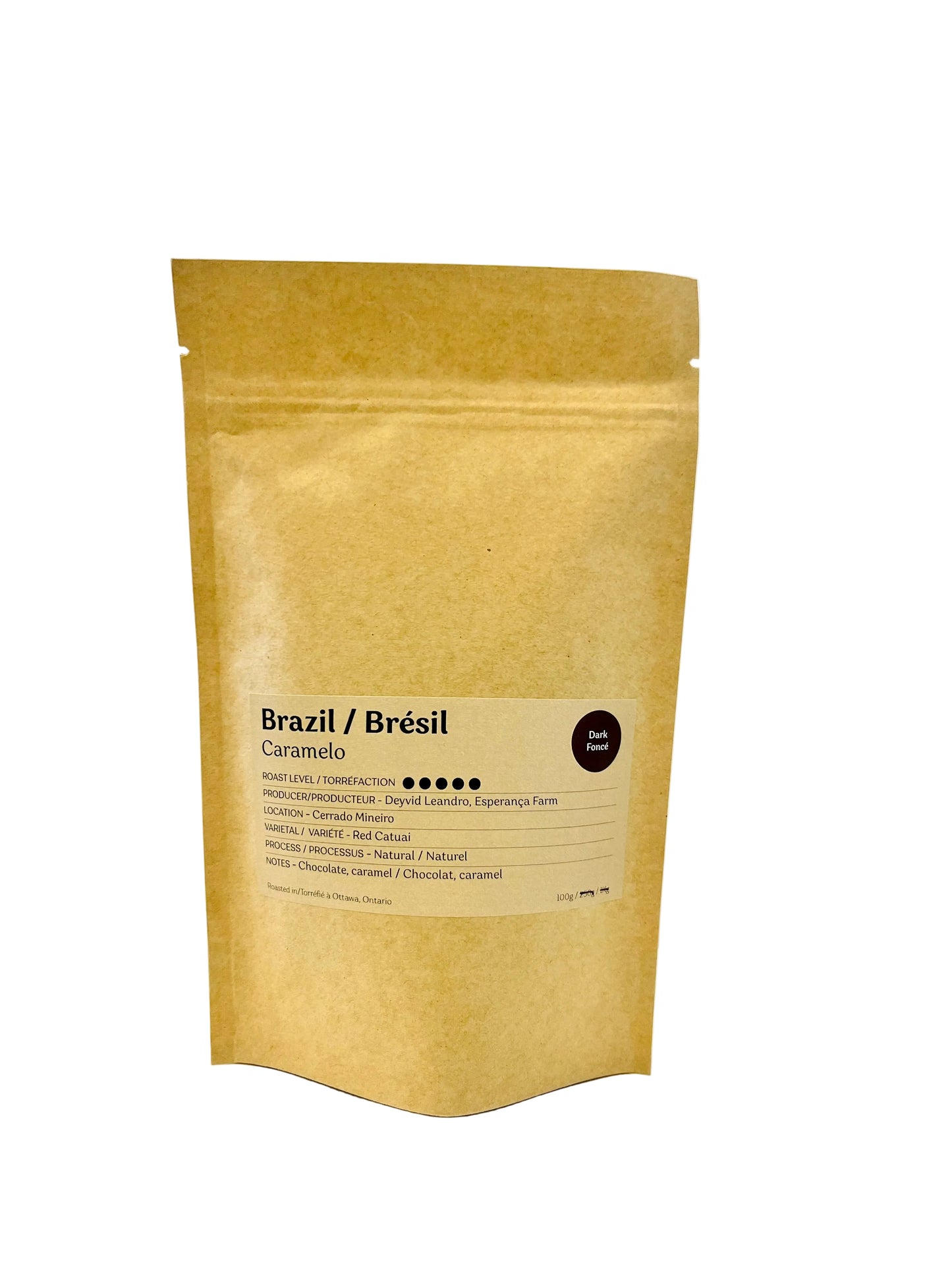 Brazil Caramelo - Espresso Dark Roast Coffee beans