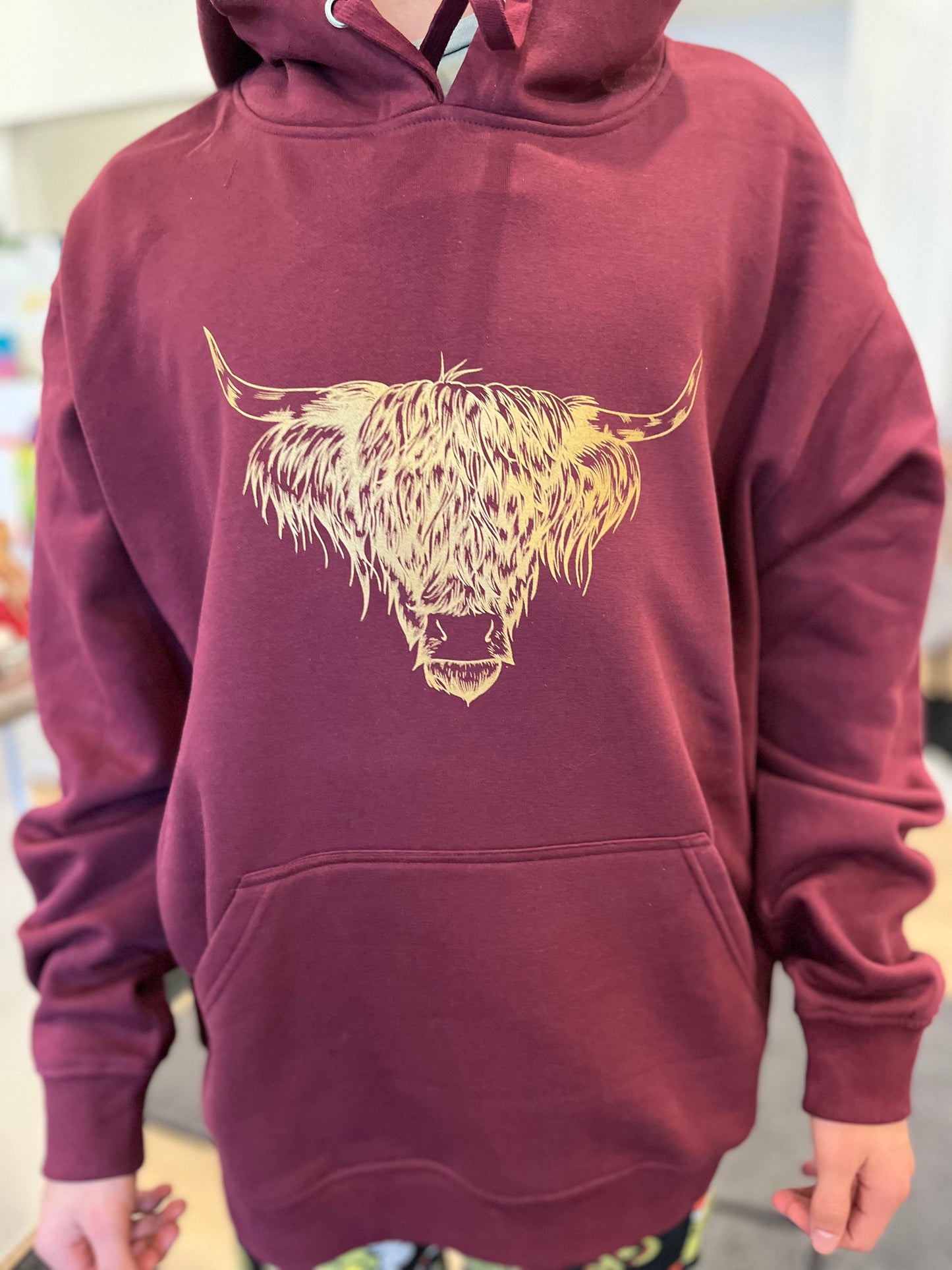 Highland Cow Unisex Hoodie