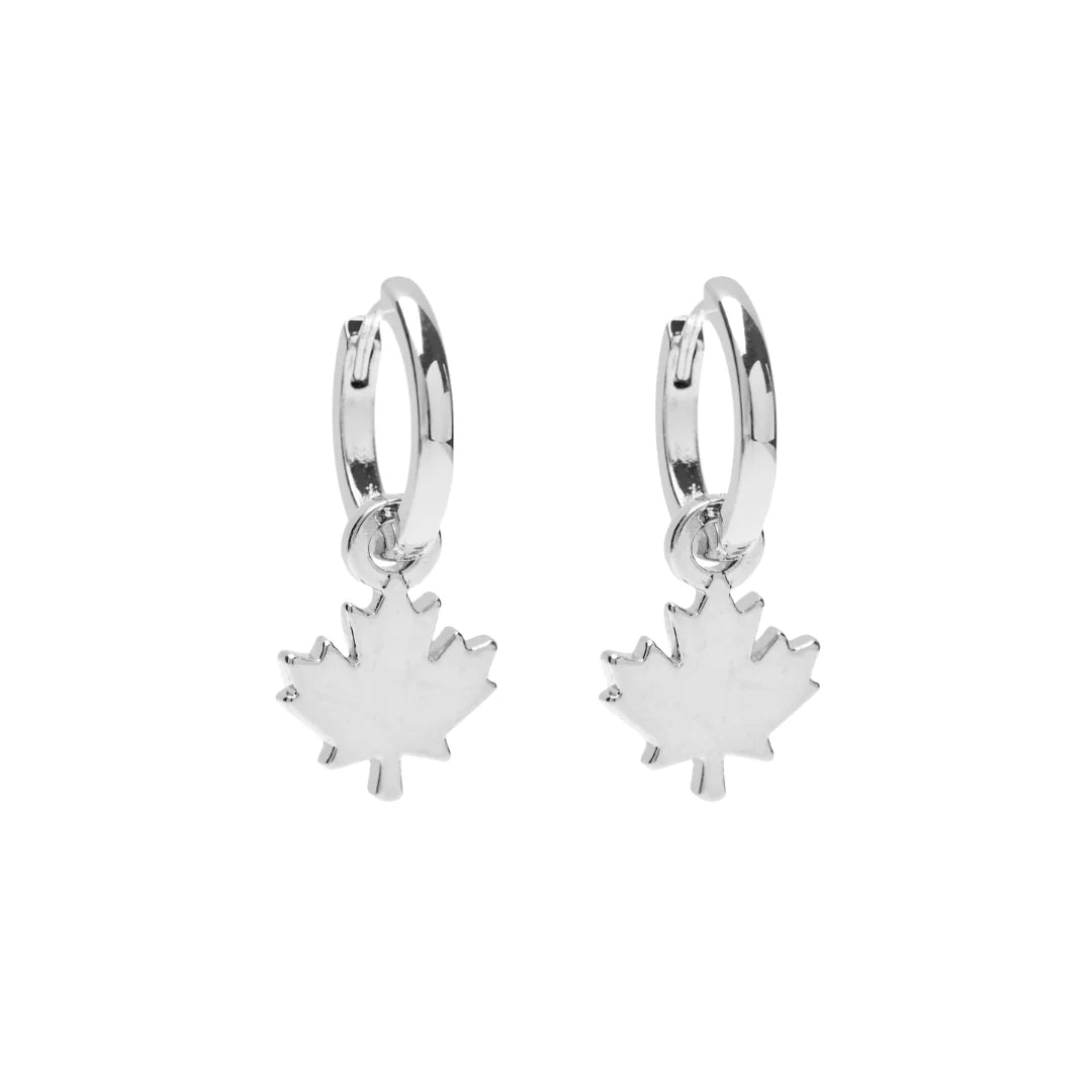I Love Canada Collection - Silver Plated Maple Leaf Jewellery