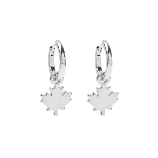 I Love Canada Collection - Silver Plated Maple Leaf Jewellery